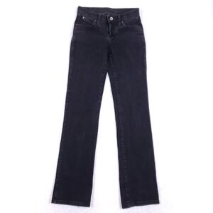 Wrangler Q-Baby Jeans 1/2 x 34 Ultimate Riding Black Bootcut Western Cowgirl